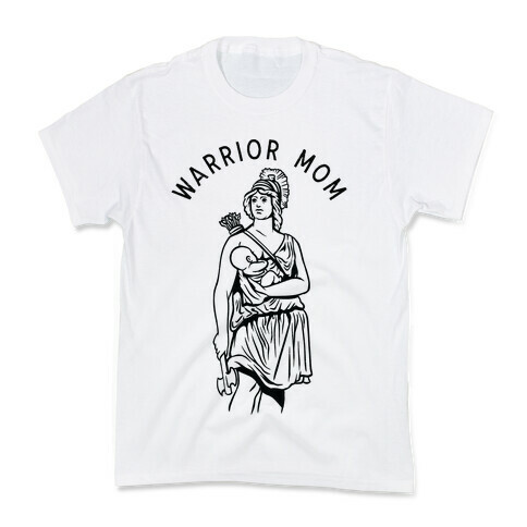 Warrior Mom Kids T-Shirt