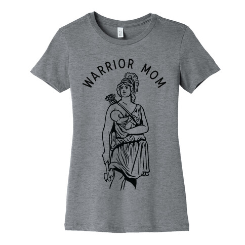 Warrior Mom Womens T-Shirt