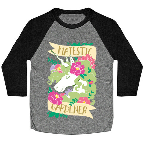 Majestic Gardener Baseball Tee