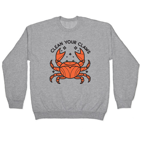 Clean Your Claws Crab Pullover
