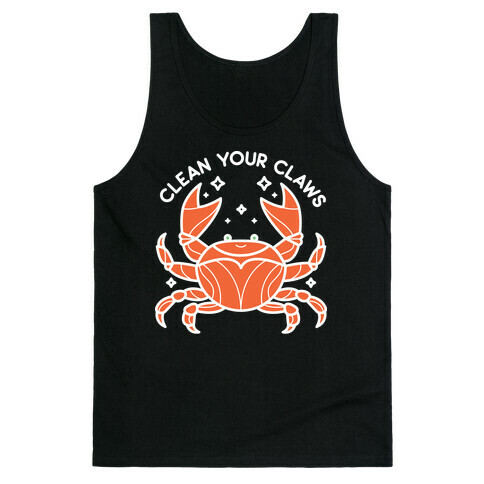 Clean Your Claws Crab Tank Top