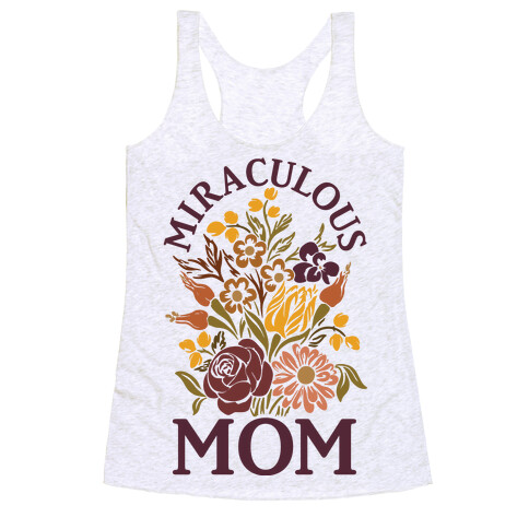 Miraculous Mom Racerback Tank Top