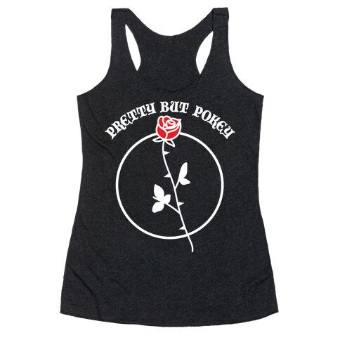 Pretty But Pokey Rose Racerback Tank Top