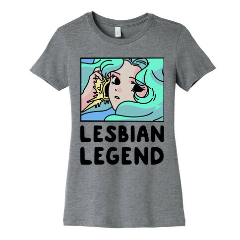 Lesbian Legend Neptune Womens T-Shirt