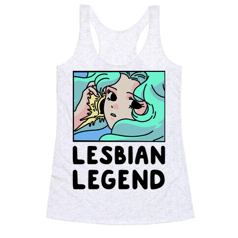 Lesbian Legend Neptune Racerback Tank Top