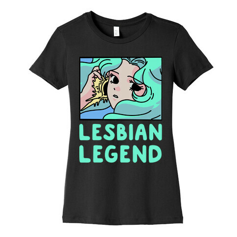 Lesbian Legend Neptune Womens T-Shirt