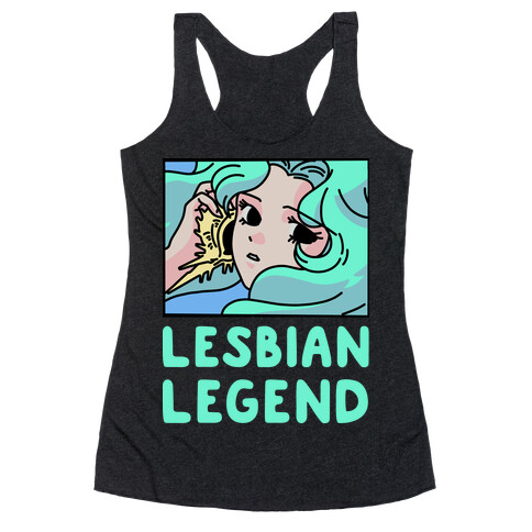 Lesbian Legend Neptune Racerback Tank Top