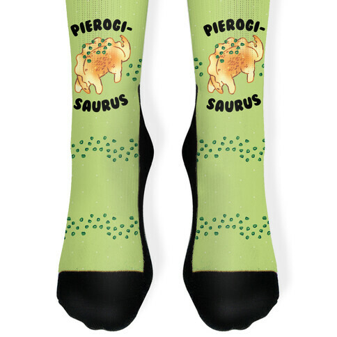 Pierogisaurus Sock