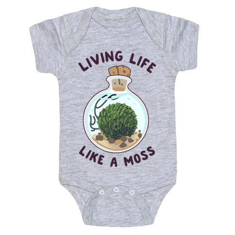 Living Life Like a Moss Baby One-Piece