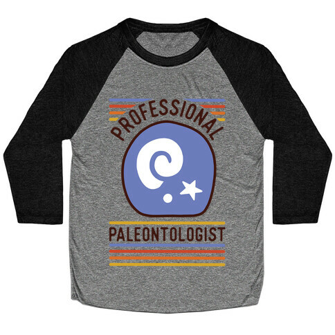 Professional Paleontologist Baseball Tee