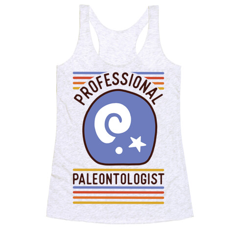 Professional Paleontologist Racerback Tank Top
