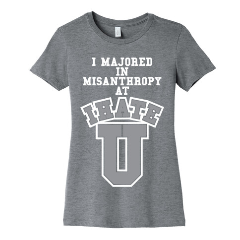 Misanthropy Major Womens T-Shirt