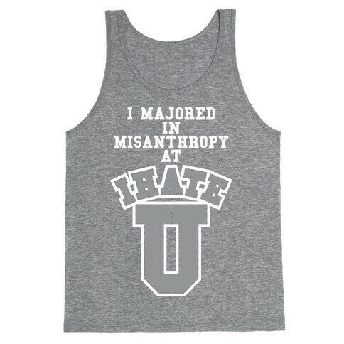 Misanthropy Major Tank Top