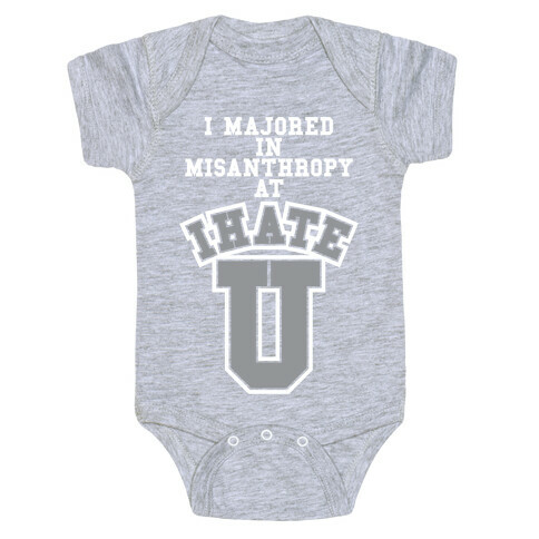 Misanthropy Major Baby One-Piece