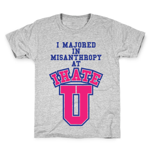 Misanthropy Major Kids T-Shirt