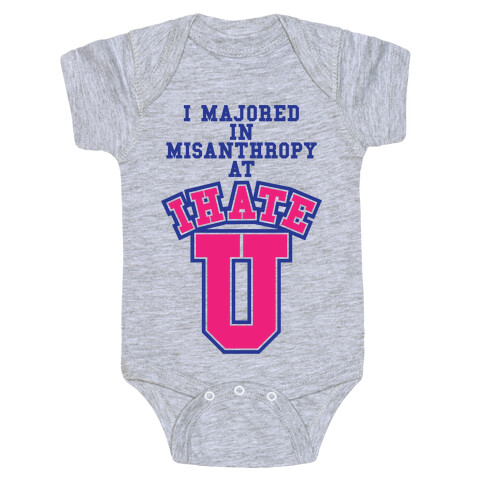 Misanthropy Major Baby One-Piece