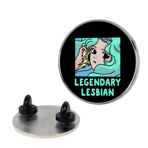 Lesbian Legend Neptune Pin