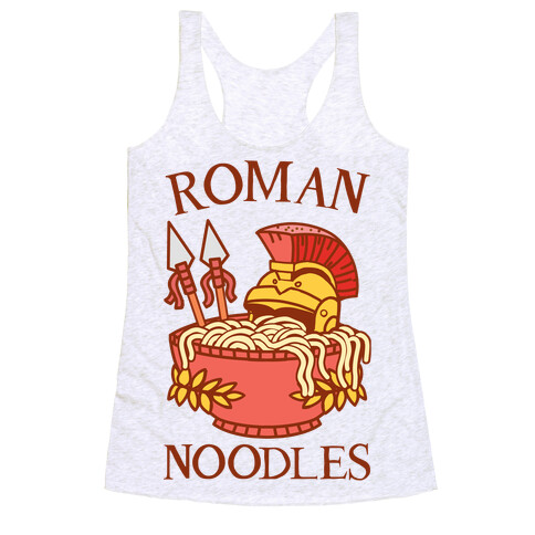 Roman Noodles Racerback Tank Top