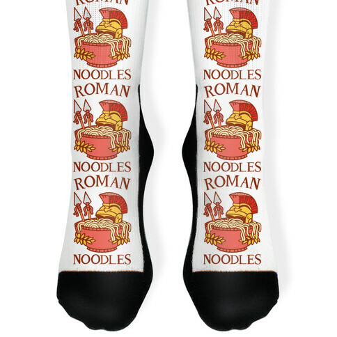 Roman Noodles Sock