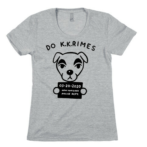 Do K.K.rimes KK Slider Parody Womens T-Shirt