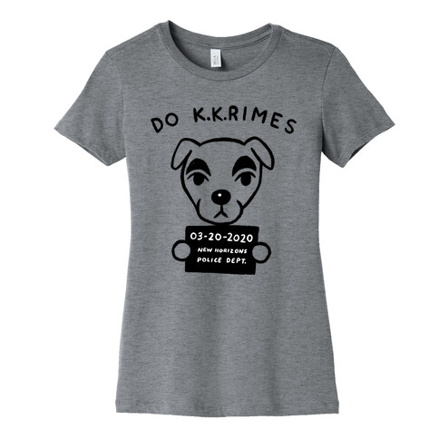 Do K.K.rimes KK Slider Parody Womens T-Shirt