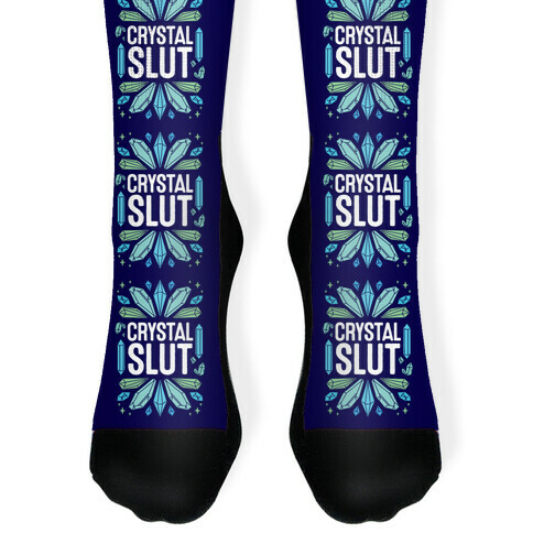 Crystal Slut Sock