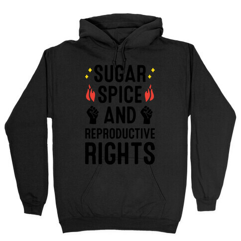 Sugar, Spice, And Reproductive Rights Hooded Sweatshirt