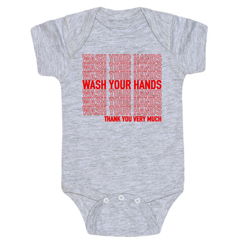 Wash Your Hands (Thank You) Baby One-Piece