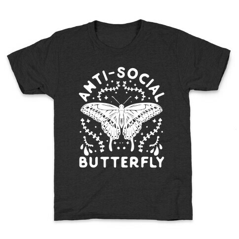 Anti-Social Butterfly Kids T-Shirt