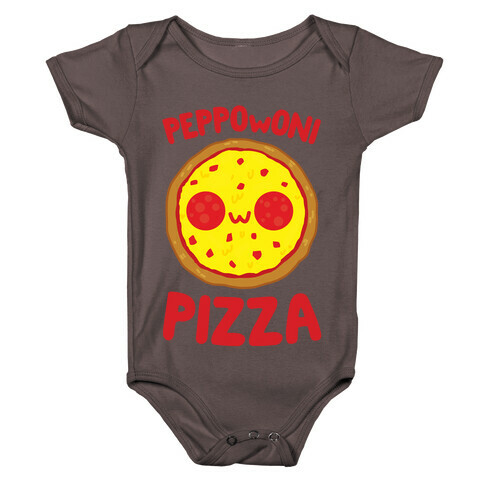 PeppOwOni Pizza Baby One-Piece