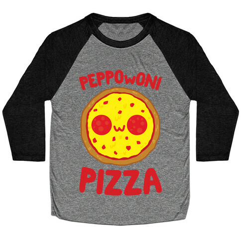 PeppOwOni Pizza Baseball Tee