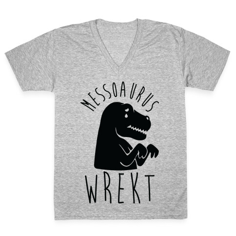 Messoauruswrekt V-Neck Tee Shirt