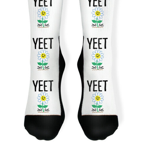 Yeet Flower Parody Sock
