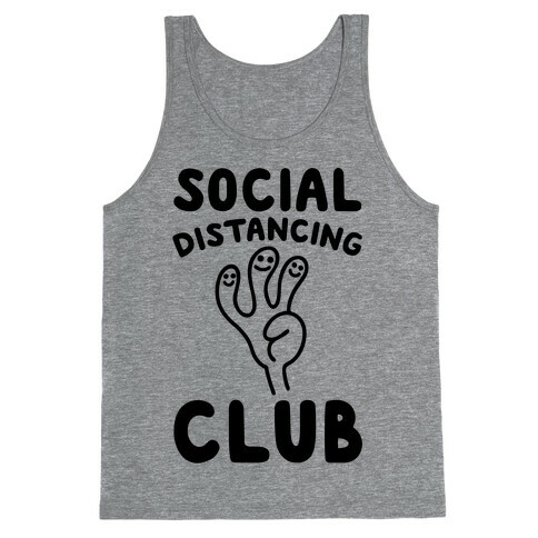 Social Distancing Club Tank Top