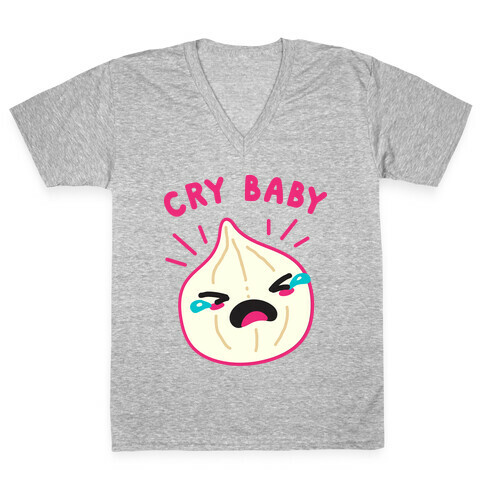 Cry Baby Onion V-Neck Tee Shirt