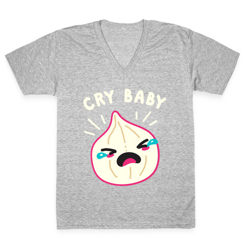 Cry Baby Onion V-Neck Tee Shirt