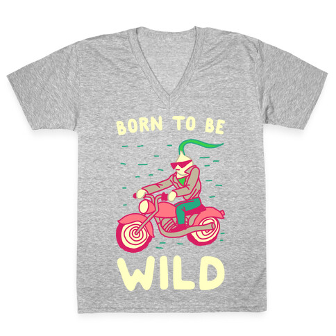 Born to be Wild Onion V-Neck Tee Shirt