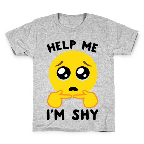 Help My I'm Shy Parody Kids T-Shirt