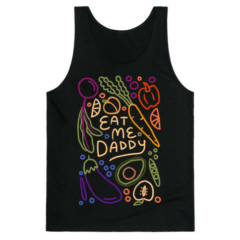 Eat Me Daddy Garden Pattern Tank Top