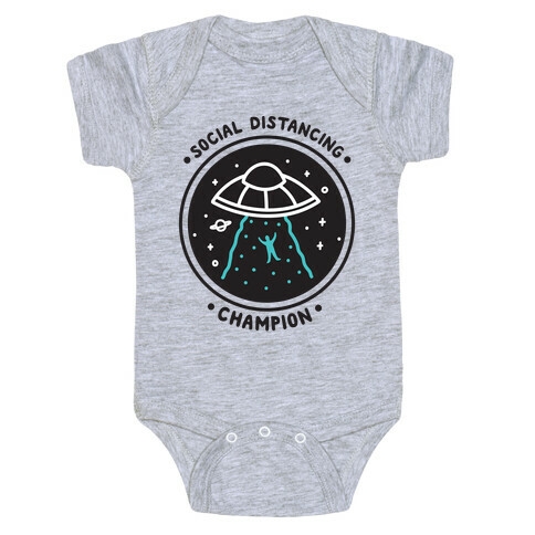 Social Distancing Champion UFO Baby One-Piece
