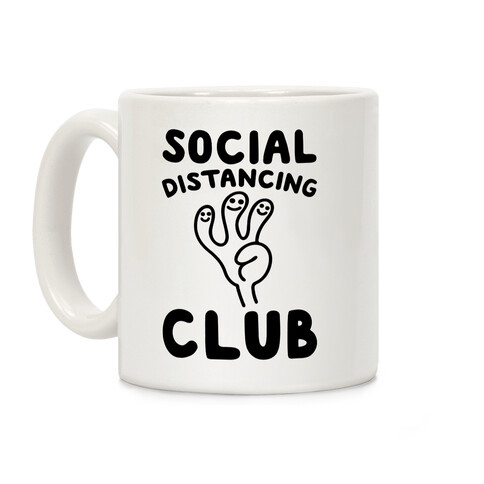 Social Distancing Club Coffee Mug