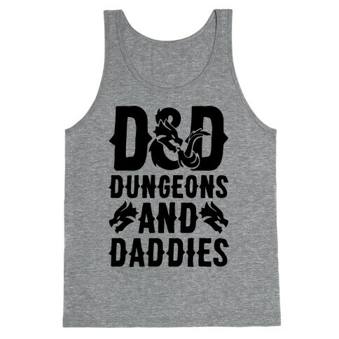 Dungeons and Daddies Parody Tank Top