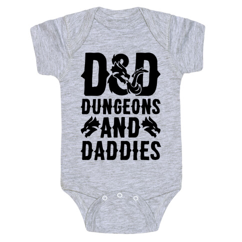 Dungeons and Daddies Parody Baby One-Piece