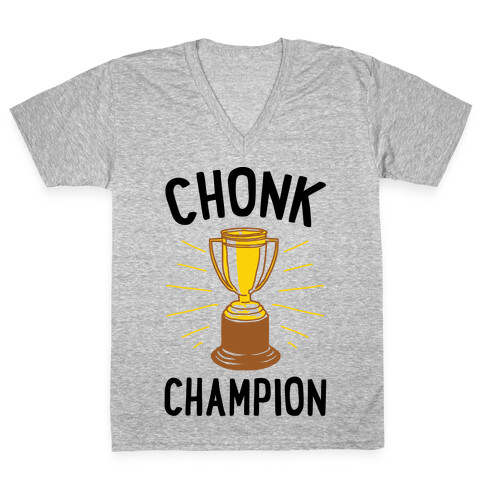 Chonk Champion V-Neck Tee Shirt