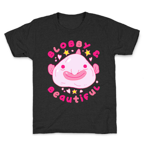 Blobby & Beautiful  Kids T-Shirt