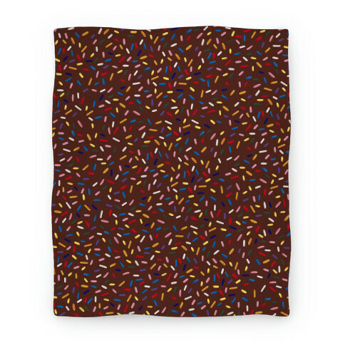 Sprinkle Blanket (Chocolate) Blanket