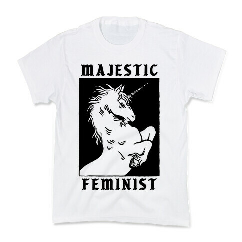 Majestic Feminist  Kids T-Shirt