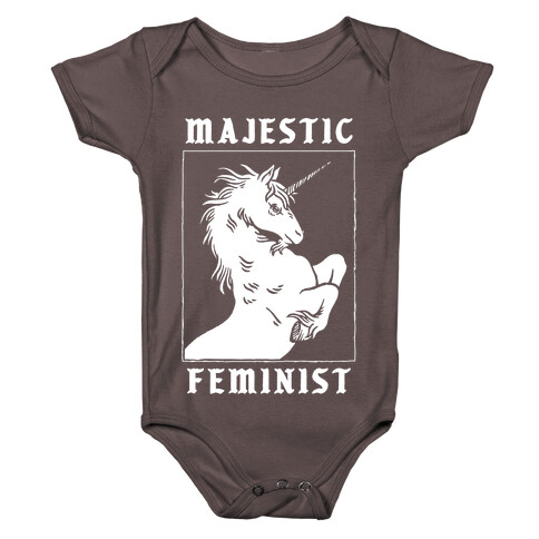 Majestic Feminist  Baby One-Piece