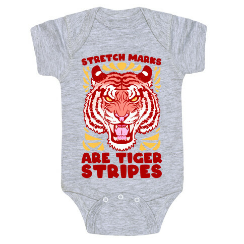 Stretch Marks Are Tiger Stripes Baby One-Piece