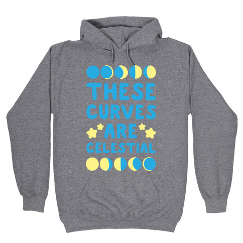 These Curves Are Celestial Hooded Sweatshirt